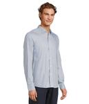 Футболка Faherty Movement Shirt, цвет Light Blue Gingham - фото 2