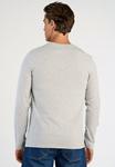 Топ Lindbergh BASIC O-NECK STRETCH LS, Grey Mel/Grey - фото 3