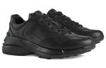 Кроссовки rhyton exquisite shoes 'black' Gucci, черный - фото 2