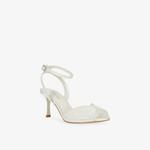 Босоножки Dune на ремешке с декоративными элементами из сетки, синий - фото 3