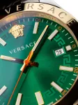 Наручные часы 36 мм Versace, зеленый - фото 2