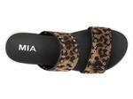Сандалии Mia Lexi Platform Sandal, Tan/Black Leopard Print Synthetic - фото 5