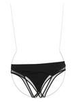 Maison Close Pure Tentation открытые трусы с высокой талией, черный - фото 2