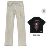 Джинсы унисекс Xinyinsu, темно-серый - фото 41