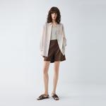 ELLE Рубашка Women's Pink Lapel - фото 8