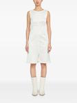 Платье миди без рукавов MM6 Maison Margiela, белый - фото 2