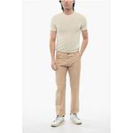 Бежевые хлопковые брюки Corneliani, Beige - фото 4