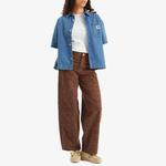 Джинсы Dion с леопардовым принтом Damson Madder, Dark Leopard Overdye - фото 4