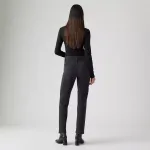 724 прямые женские джинсы с высокой посадкой Levi's, черный - фото 3