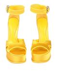 Сандалии Alexander Mcqueen, желтый - фото 4