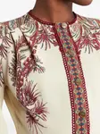 Платье миди с принтом пейсли ETRO, нейтральный - фото 4