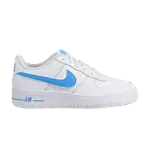Кроссовки Nike Air Force 1 Low GS 'University Blue', белый - фото
