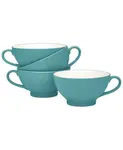 Набор из 4 мисок с ручками Colorwave Noritake, turquoise - фото