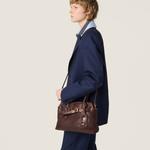 Сумка Aventure из наппы MIU MIU, коричневый - фото 8