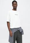 Футболка Maison Kitsuné LINE HANDWRITING TEE, White - фото 7