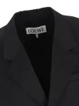 Укороченный жакет на пуговицах LOEWE, серый - фото 4