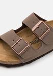 Шлепанцы унисекс Birkenstock из экокожи, бежевый - фото 3