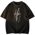 Футболка унисекс Cotton, зеленый/черный - фото 2