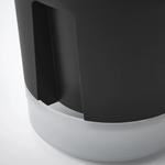 Самополивающийся горшок для растений VÅRDTRÄD IKEA, 9 см, антрацит - фото 5