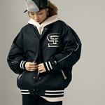 Бейсбольная куртка унисекс черный Starter - фото 3