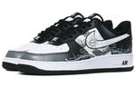 Кастомизированные кроссовки Nike Air Force 1 Skateboarding Shoes Men, черный - фото 3