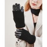 Вязаные перчатки Women's ELLE, oat - фото 7