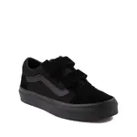Кроссовки для скейтбординга Vans Old Skool V — Big Kid, черный - фото 6