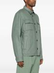 Herno куртка-рубашка на пуговицах, зеленый - фото 3