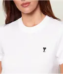 Футболка regular fit Ami Paris, белый - фото 4