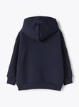 Детская толстовка с капюшоном в цвете Navy Il Gufo - фото 2