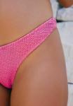 Низ бикини Next Bikini bottoms, Pink Crinkle/Pink - фото 4