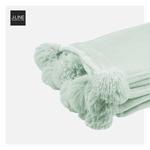 Одеяло J-LINE PomPom, 130x170x130 см, зеленый - фото 2