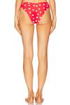 Бикини-плавки Lucy Superdown, red polka dot - фото 3