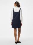 Платье до колена Pieces, темно-синий деним - фото 4