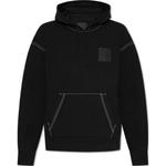 Свитер с логотипом и кулиской Givenchy, черный - фото