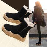 Зимние ботинки женские Pooq, коричневый - фото 6