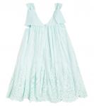 Платье из вышитого тюля Patachou, Aqua Green - фото 4