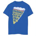 Футболка с рисунком «Пицца навсегда» для мальчиков 8–20 лет Unbranded - фото