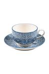Zafferano Tue Чайная чашка с блюдцем, 4 шт, синий - фото