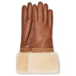 UGG Женские перчатки из овчины Chestnut - фото