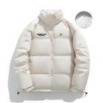 Пуховик унисекс PUNCTILIOUS, бежево-абрикосовый - фото 3