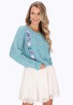 Кардиган IZIA Cardigan, Blue Mint/Blue - фото