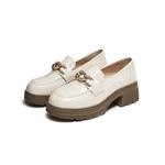 Женские лоферы черно-белые ST&SAT, Wave черный - фото 8