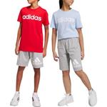 Дети Шорты Adidas, серый - фото 2