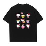 Футболка Hello Kitty SS25 Unisex Sanrio, черный - фото