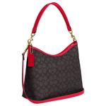 COACH Сумка через плечо из лакированного холста - фото 3