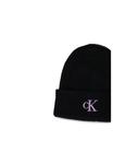 Шапка Calvin Klein с логотипом, черный/сиреневый - фото 3