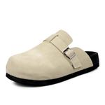 Сабо с закрытым носком унисекс New Korea, желтый - фото 32