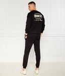 Свитшот мужской Ea7 с принтом на спине, черный - фото 2