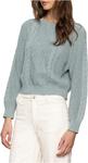 Свитер Sanctuary Women's Nomad Cable Popover, Sky Gray - фото